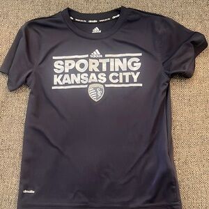 Dri-fit Sporting Kansas City navy adidas shirt